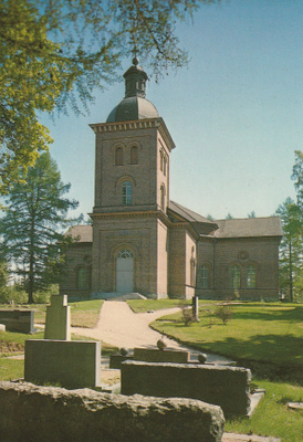 KIRKKOKORTTI - MOUHIJÄRVEN KIRKKO