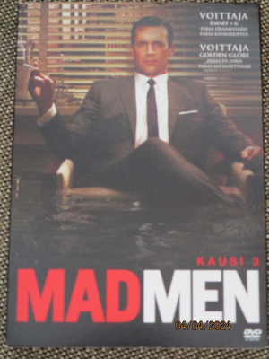 MAD MEN kausi 3 (4 x DVD)
