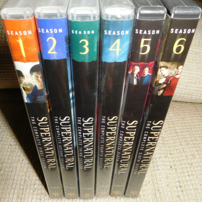 Supernatural kausi 1-5 [34x DVD] + 6. kausi vajaana