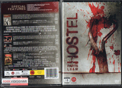 Hostel 1-3 (80 256) UUSI -FI- DVD nordic, (3) 3 movie