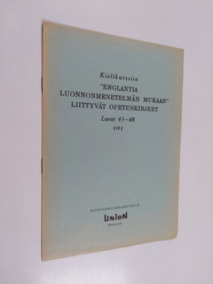 Kielikurssiin "Englantia luonnonmenetelmän mukaan" liitty...