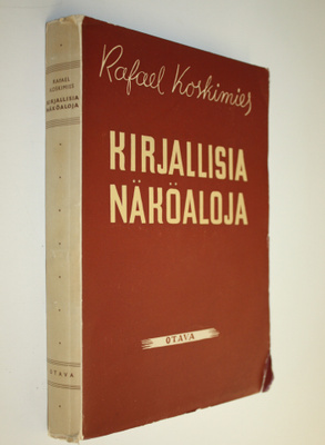 Rafael Koskimies : Kirjallisia näköaloja