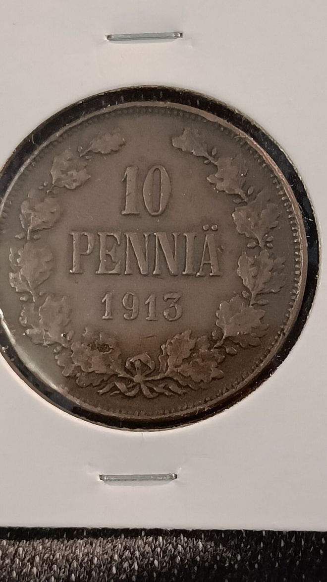 10 penniä 1913