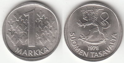 1 mk 1978 UNC