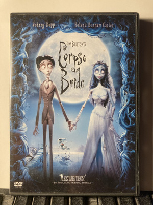 CORPSE BRIDE, DVD, Burton, Depp, Bonham Carter