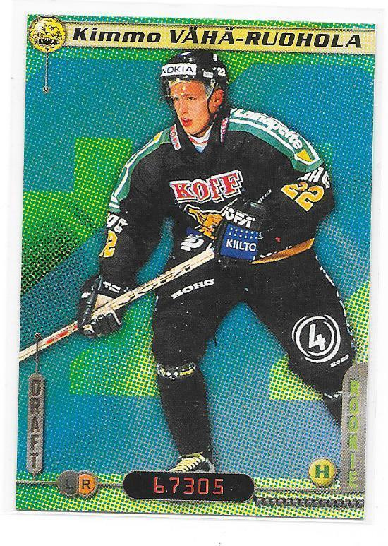 2000-01 CardSet #155 Kimmo Vähä-Ruohola Ilves