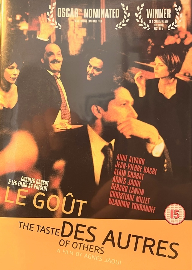 Kukin makunsa mukaan (Agnès Jaoui) UK DVD