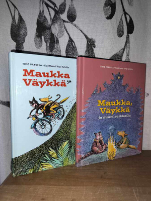 Timo Parvela x2 - Maukka ja Väykkä & Suuri seikkailu