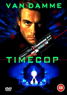 Timecop (1994 Hyams) JC Van Damme, scifi action SUOMITXT DVD