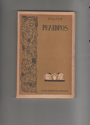 Platon: Phaidros, WSOY , 1920, nid., loistokunto