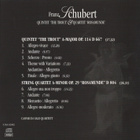 Franz Schubert - 1998 - Quintet The Trout & Quartet Rosamund - pikkukuva 3
