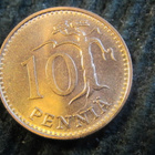 10 penniä 1973 - pikkukuva 1