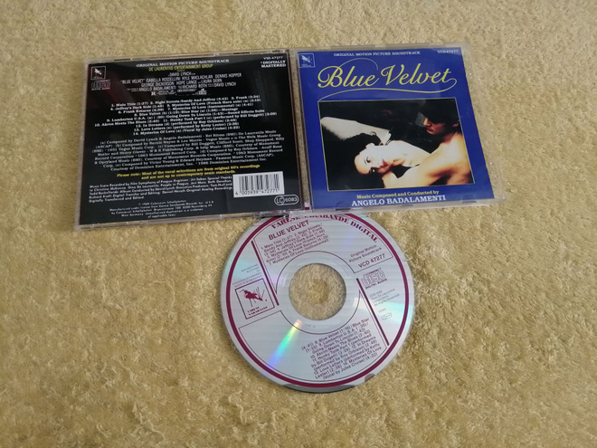ANGELO BADALAMENTI - Blue Velvet CD