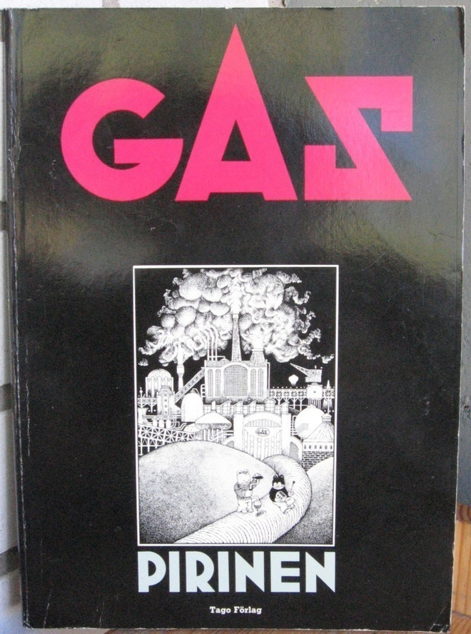 Joakim Pirinen: Gas, Tago Förlag 1987. 79 s.