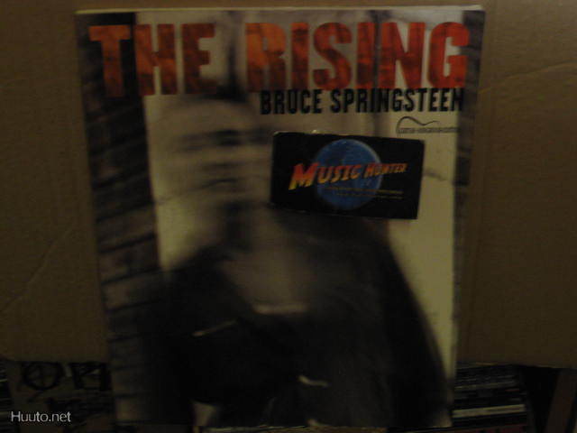 BRUCE SPRINGSTEEN - THE RISING NUOTTIKIRJA UUSI