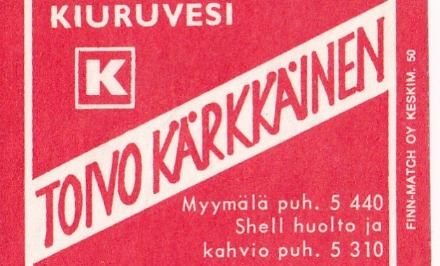Kiuruvesi. Toivo Kärkkäinen   b506