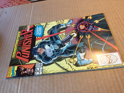 MARVEL THE PUNISHER 37/1990 HYVÄ