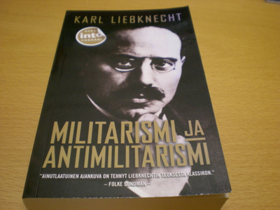 Karl Liebknecht: Militarismi ja antimilitarismi