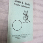 SIIMON K.RYSÄN VALITUT SOTAHUUDOT v 1968 - pikkukuva 1