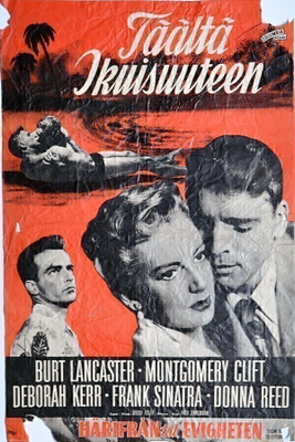 Elokuvajuliste: Täältä Ikuisuuteen (Lancaster, Sinatra)