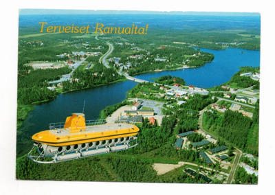 Ranua: ilmakuva ( erikoisleima 6.6.1988, eläinpuisto)