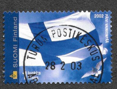 Suomen lippu 2002 (LAPE 1601) O