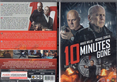 10 Minutes Gone (68 847) UUSI -FI- nordic, DVD bruce willis