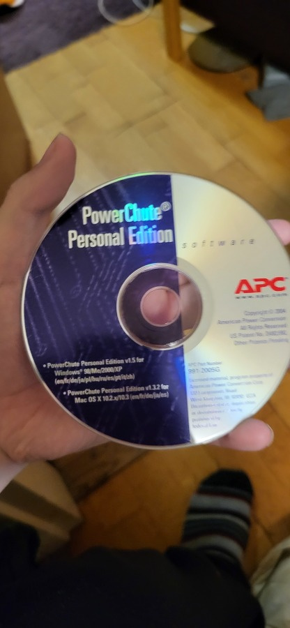 Power Chute Personal Edition software