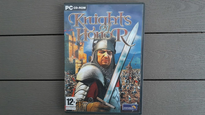 PC CD: Knights of Honor peli (2004)
