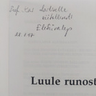Pekka (toim.) Lilja : Luule runosta (signeerattu) : Lyrii... - pikkukuva 3