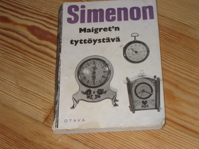 Simenon, Georges: Maigret'n tyttöystävä 1.p nid. v. 1960