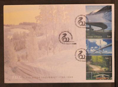 # 23370 # V - 44 - Tie FDC - 1999