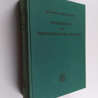 Johannes Hoffmeister : Wörterbuch der philosophischen Beg... - pikkukuva 1