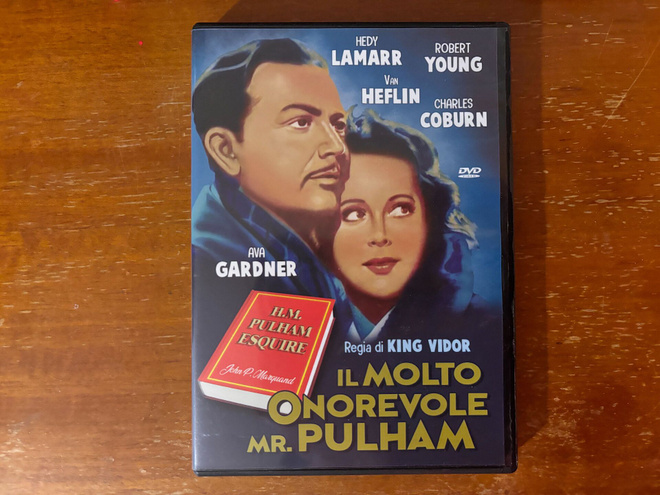 Il Molto Onorevole Mr. Pulham - H M Pulham. Esquire  DVD