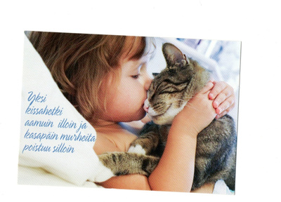 °°TYTTÖ JA KISSAHETKI°° -KORTTI /(Kulkematon)
