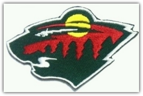 NHL - Minnesota Wild -kangasmerkki / hihamerkki