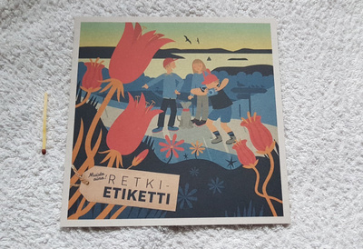 Postikortti* Retki etiketti