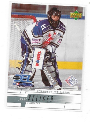 2001-02 DEL #195 Marc Seliger , Nurnberg Ice Tigers MV