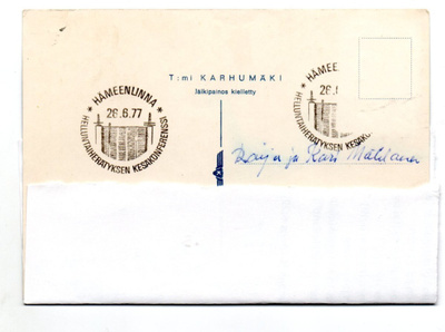 Hämeenlinna: Helluntaiyhdistyksen kongress(erikoisl 26.6.77)