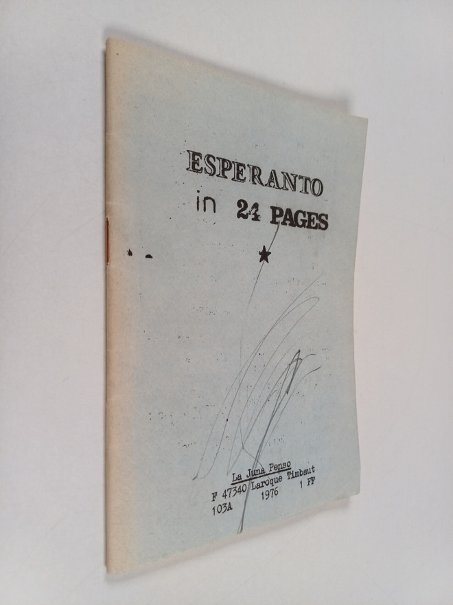 Esperanto in 24 pages