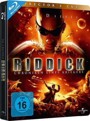 The Chronicles of Riddick - Saksa Steelbook - uusi