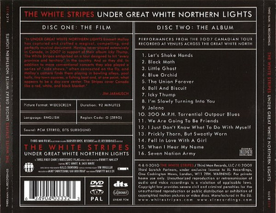 WHITE STRIPES - UNDER GREAT WHITE DVD+CD