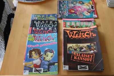 7 kpl Witch Ekstra -lehtiä (1,6,11,13,15,16 ja 18) &Witch 56