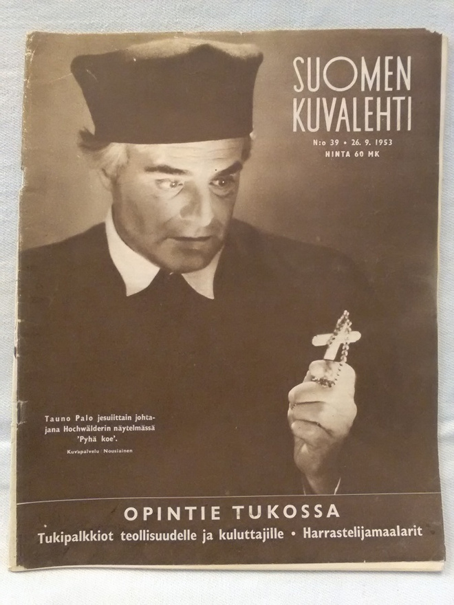 Suomen Kuvalehti N:o 39 syyskuu 1953