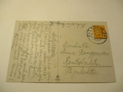 1937 Sorjo kortti os Kontiolahti