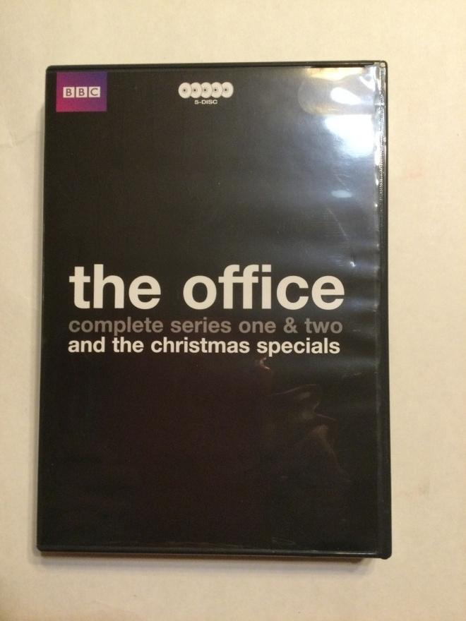DVD the office complete series one & two and the christmas