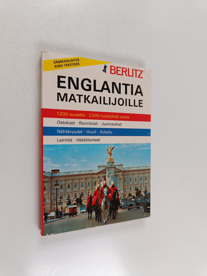 Englantia matkailijoille