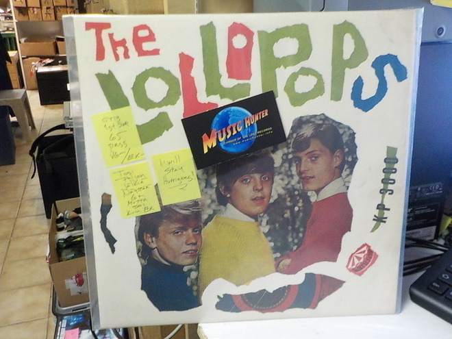 THE LOLLIPOPS  SWE -65  1ST PRESS VG-/EX- LP