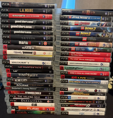 Playstation 3 pelejä 8e/kpl
