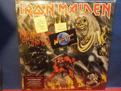 IRON MAIDEN - THE NUMBER OF THE BEAST UUSI 2LP